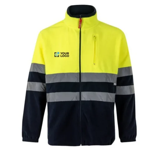 Gift Campaign Giacchetto di pile da lavoro bicolore in poliestere 280 g/m2 Velilla> Pile E Giacchetti Termici