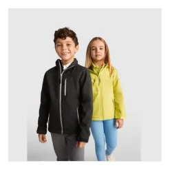Gift Campaign Giacchetto softshell da bambino in poliestere da 300 g/m2 Roly></noscript> Giubbotti