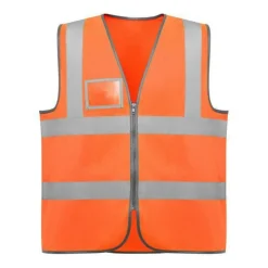 Gift Campaign Gilet ad alta visibilità tasca e cerniera in poliestere Roly Polux></noscript> Gilet Alta Visibilità