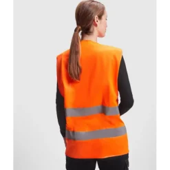 Gift Campaign Gilet alta visibilità bande riflettenti chiusura in velcro Roly Sirio></noscript> Gilet Alta Visibilità