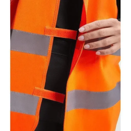 Gift Campaign Gilet alta visibilità bande riflettenti chiusura in velcro Roly Sirio> Gilet Alta Visibilità