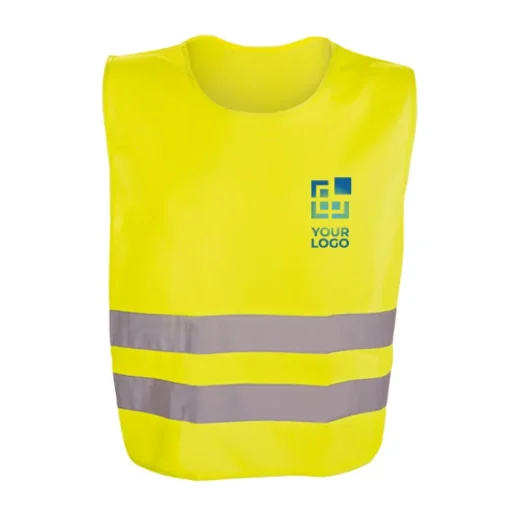 Gift Campaign Gilet con 2 bande riflettenti per adulti certificato EN1150 Reflex> Gilet Alta Visibilità
