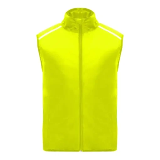 Gift Campaign Gilet da corsa unisex antivento e traspirante poliestere 70g/m² Roly> Smanicati