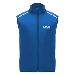 Gift Campaign Gilet da corsa unisex antivento e traspirante poliestere 70g/m² Roly></noscript> Smanicati