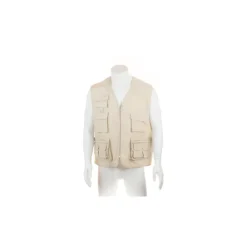 Gift Campaign Gilet da lavoro con molte tasche in cotone e poliestere MKT Soviet></noscript> Smanicati