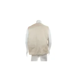 Gift Campaign Gilet da lavoro con molte tasche in cotone e poliestere MKT Soviet></noscript> Smanicati