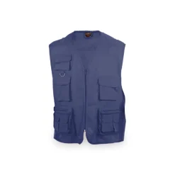 Gift Campaign Gilet da lavoro con molte tasche in cotone e poliestere MKT Soviet></noscript> Smanicati
