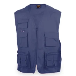 Gift Campaign Gilet da lavoro con molte tasche in cotone e poliestere MKT Soviet></noscript> Smanicati