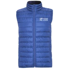 Gift Campaign Gilet da uomo isolante in poliestere con effetto piuma 290 g/m2 Roly></noscript> Smanicati