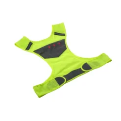 Gift Campaign Gilet d'emergenza giallo fluo alta visibilità in nylon 600 D con luci> Gilet Alta Visibilità|Gadget Per Bicicletta