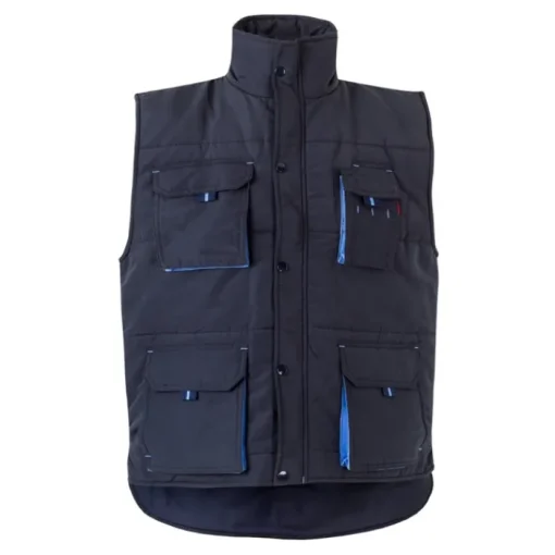 Gift Campaign Gilet imbottito da lavoro con 7 tasche in poliestere 120 g/m2 Velilla> Smanicati