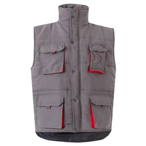 Gift Campaign Gilet imbottito da lavoro con 7 tasche in poliestere 120 g/m2 Velilla> Smanicati