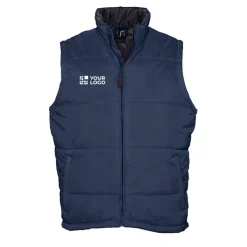 Gift Campaign Gilet imbottito impermeabile con esterno in poliammide 210T SOL'S Warm></noscript> Smanicati
