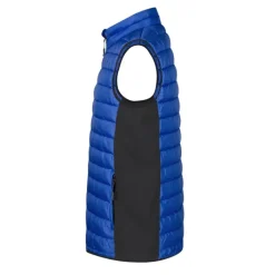 Gift Campaign Gilet imbottito in soft shell e poliestere con fianco e dettagli neri><noscript><img width=