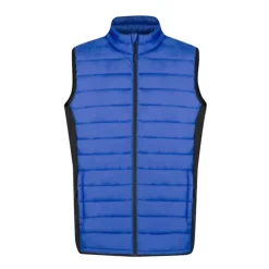 Gift Campaign Gilet imbottito in soft shell e poliestere con fianco e dettagli neri><noscript><img width=