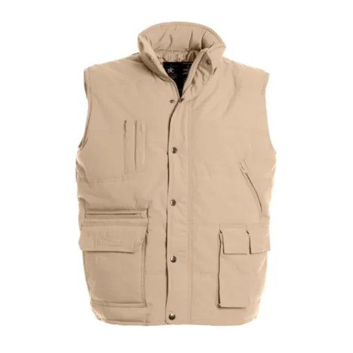 Gift Campaign Gilet in poliestere termico e impermeabile da 285 g/m2 B&C> Smanicati