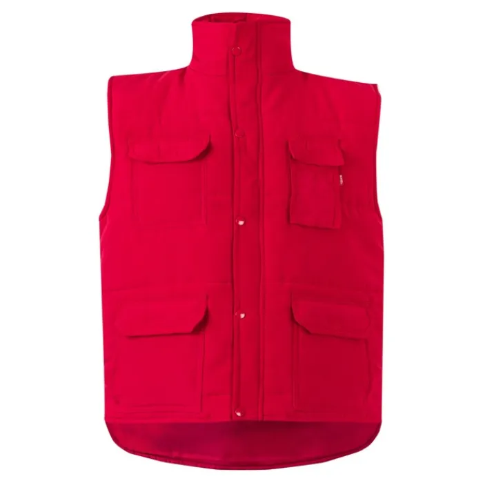 Gift Campaign Gilet multitasche imbottito in poliestere 220 g/m2 Velilla> Smanicati