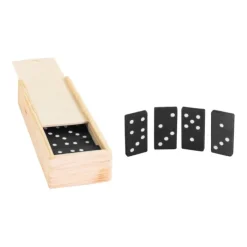 Gift Campaign Gioco del domino in scatola di legno da personalizzare WoodBox> Giochi E Passatempo