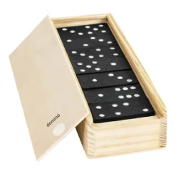Gift Campaign Gioco del domino in scatola di legno da personalizzare WoodBox></noscript> Giochi E Passatempo