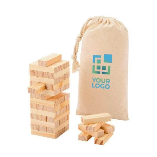 Gift Campaign Gioco di estrazione blocchi in legno ideale per famiglia e amici> Giochi E Passatempo