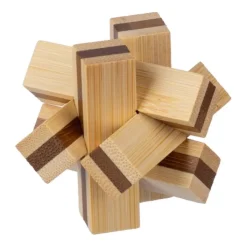 Gift Campaign Gioco di pazienza in legno di bambù con 6 pezzi></noscript> Giochi E Passatempo