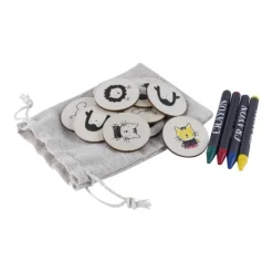 Gift Campaign Gioco Memory per bambini con tessere in e 4 pastelli a cera></noscript> Giochi E Passatempo