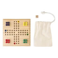 Gift Campaign Gioco ''Non ti arrabbiare'' in legno tabellone pedine in sacchetto Smart></noscript> Giochi E Passatempo