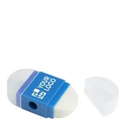 Gift Campaign Gomma da cancellare con temperino promozionale in colori assortiti></noscript> Gadget Per La Scuola|Gadget Per L'Ufficio