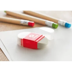 Gift Campaign Gomma da cancellare promozionale con temperino Duo></noscript> Gadget Per La Scuola|Gadget Per L'Ufficio