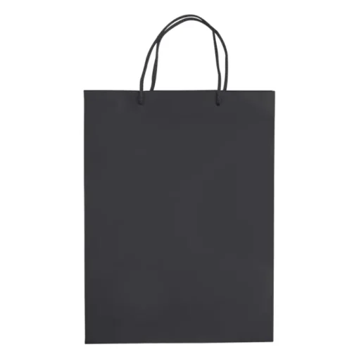 Gift Campaign Grande busta di carta laminata da 200g/m2 colorata con manici in corda> Buste Di Carta