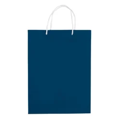 Gift Campaign Grande busta di carta laminata da 200g/m2 colorata con manici in corda></noscript> Buste Di Carta
