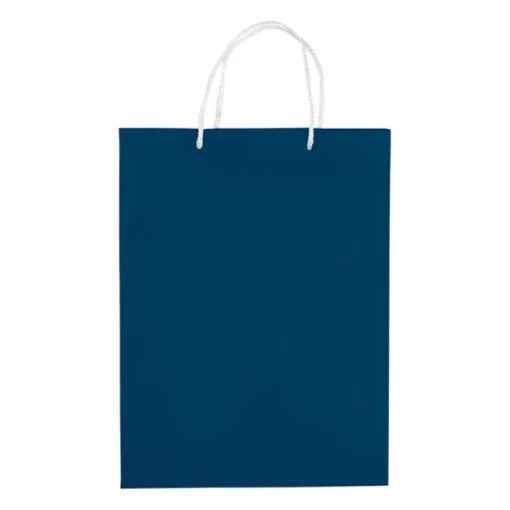 Gift Campaign Grande busta di carta laminata da 200g/m2 colorata con manici in corda> Buste Di Carta