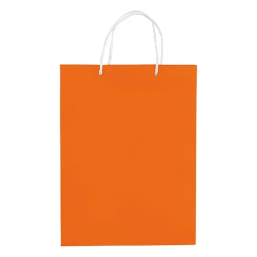Gift Campaign Grande busta di carta laminata da 200g/m2 colorata con manici in corda> Buste Di Carta