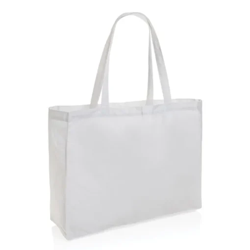 Gift Campaign Grandi shopper di cotone riciclato da stampare 145 g/m2 Waterless> Shopper In Cotone Personalizzate