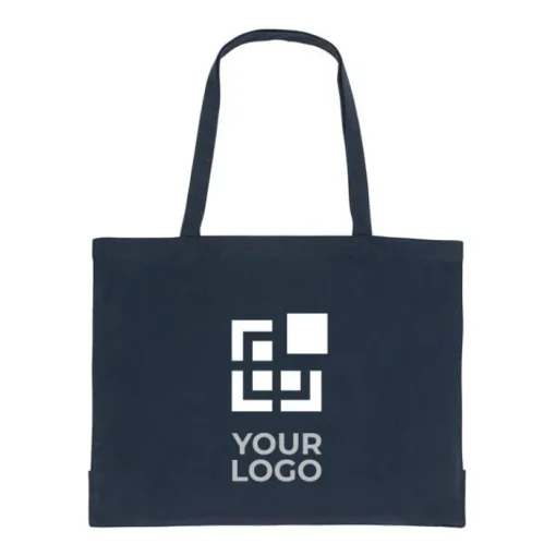 Gift Campaign Grandi shopper di cotone riciclato da stampare 145 g/m2 Waterless> Shopper In Cotone Personalizzate