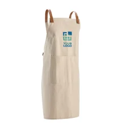 Gift Campaign Grembiule con due tasche frontali in cotone riciclato da 280 g/m2></noscript> Grembiuli Personalizzati