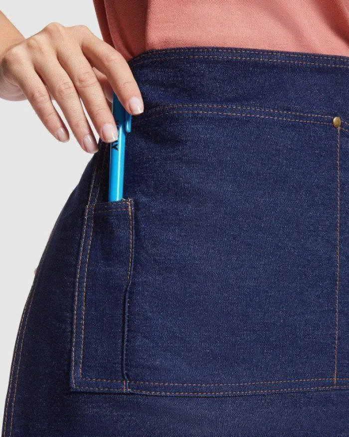 Gift Campaign Grembiule corto da lavoro per Horeca stile jeans 250 g/m2 Roly Dacosta> Grembiuli Personalizzati