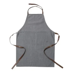 Gift Campaign Grembiule da cucina in RPET con lacci in similpelle.> Grembiuli Personalizzati