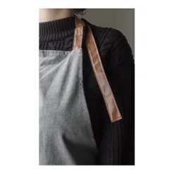 Gift Campaign Grembiule da cucina in RPET con lacci in similpelle.><noscript><img width=