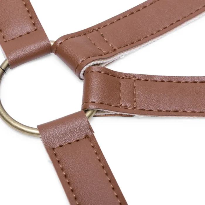 Gift Campaign Grembiule in cotone canvas con nastri regolabili in similpelle 340g/m2> Grembiuli Personalizzati