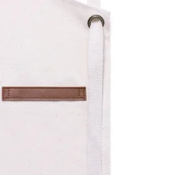 Gift Campaign Grembiule in cotone canvas con nastri regolabili in similpelle 340g/m2><noscript><img width=