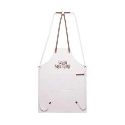 Gift Campaign Grembiule in cotone canvas con nastri regolabili in similpelle 340g/m2><noscript><img width=