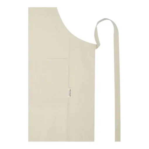 Gift Campaign Grembiule in cotone riciclato con nastro per collo colorato 200 g/m²> Grembiuli Personalizzati