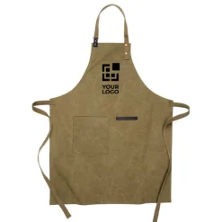 Gift Campaign Grembiule in cotone riciclato e poliestere con tasca frontale Ecochic></noscript> Gadget Ecologici|Grembiuli Personalizzati