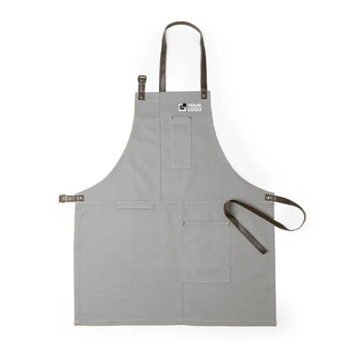 Gift Campaign Grembiule in cotton canvas con vari taschini da 340 g/m2> Grembiuli Personalizzati