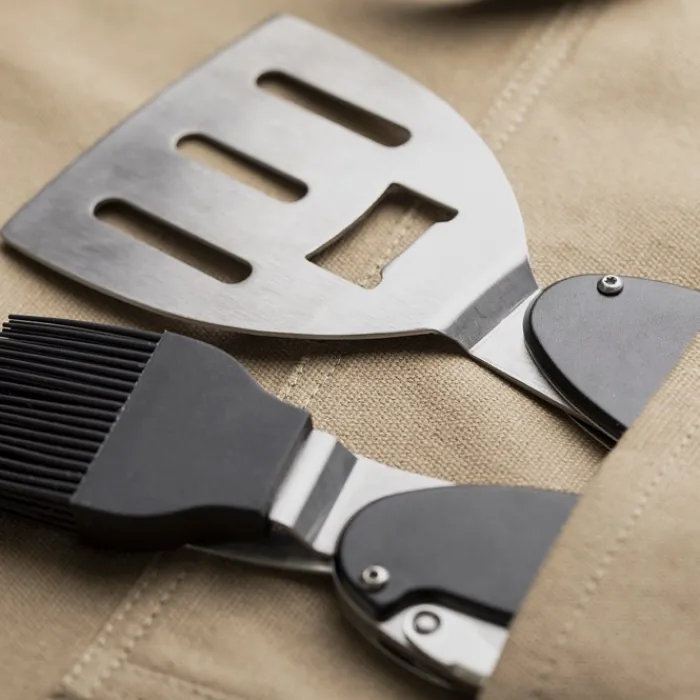 Gift Campaign Grembiule in cotton canvas con vari taschini da 340 g/m2> Grembiuli Personalizzati