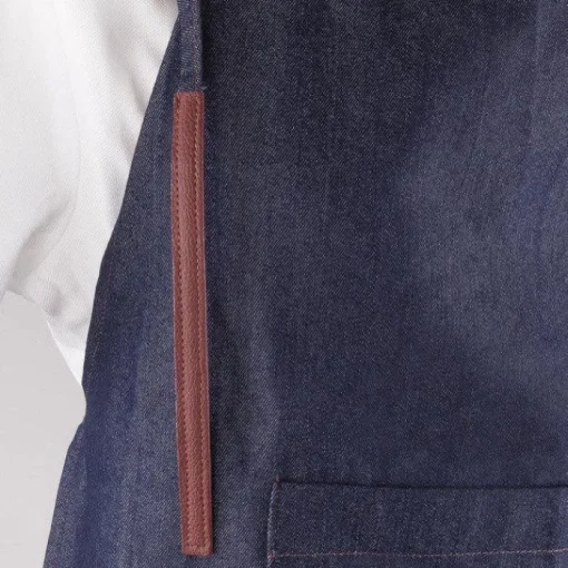 Gift Campaign Grembiule in denim di cotone con dettagli in PU 190 g/m2> Grembiuli Personalizzati