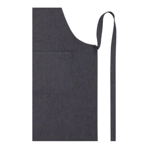 Gift Campaign Grembiule in stile denim con due tasche in cotone riciclato 320 g/m2> Grembiuli Personalizzati