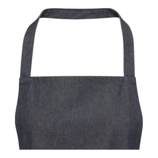 Gift Campaign Grembiule in stile denim con due tasche in cotone riciclato 320 g/m2> Grembiuli Personalizzati