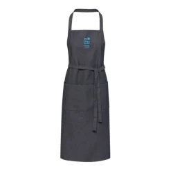 Gift Campaign Grembiule in stile denim con due tasche in cotone riciclato 320 g/m2></noscript> Grembiuli Personalizzati